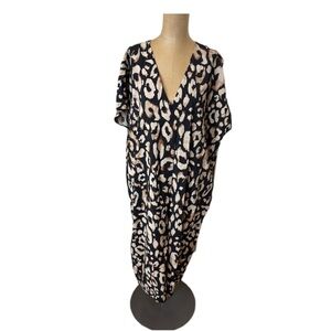 H&M Cheetah Animal Print Dress Size Medium